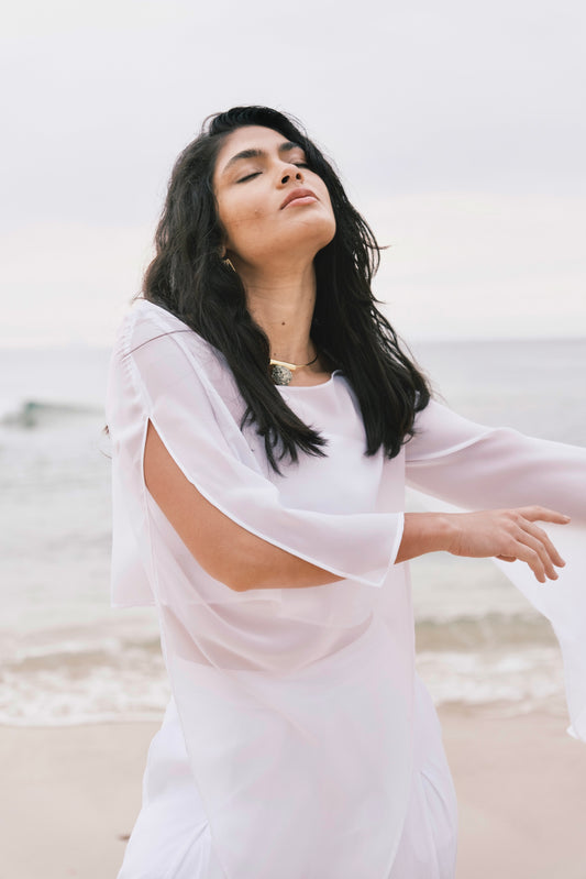 Blusa Cropped Eleonora Branca