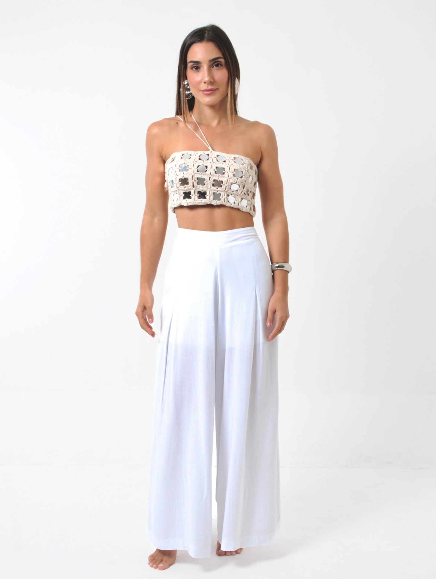 Pantalona Carolina Branca