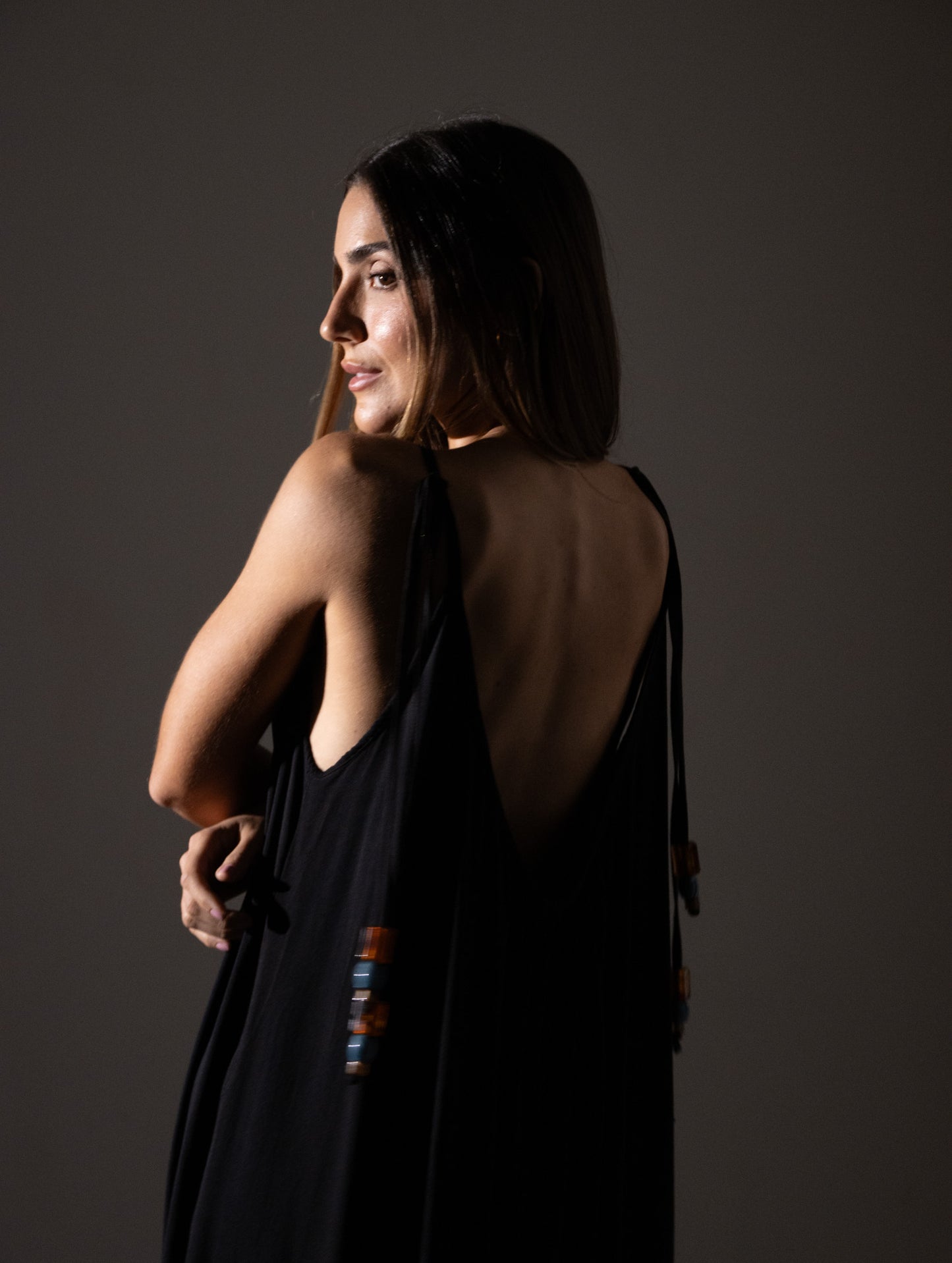 Vestido Longo Carmel Preto