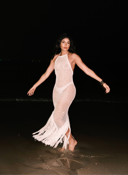 Vestido  Handmade Bossa Franjas