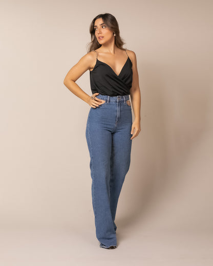 Blusa Strass Maitê Preta