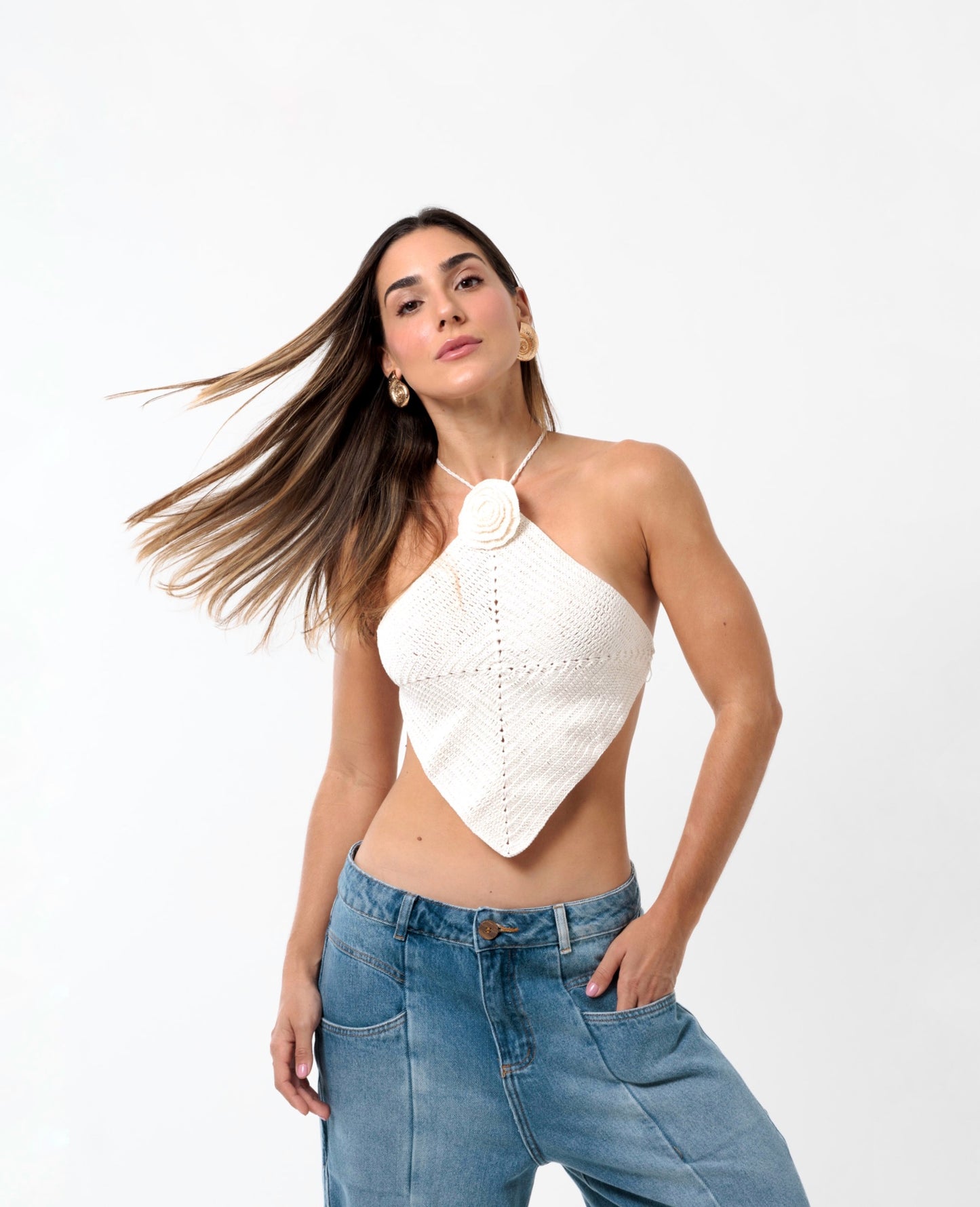 Cropped Handmade Cascais Cru