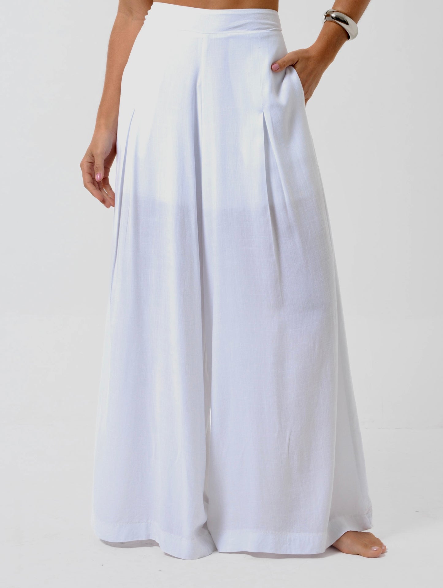 Pantalona Carolina Branca