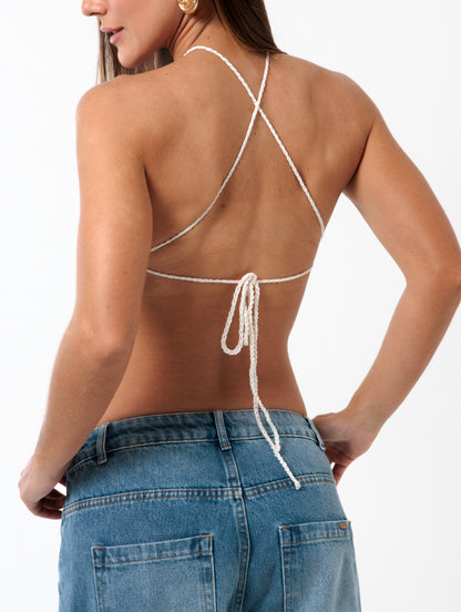 Cropped Handmade Cascais Cru