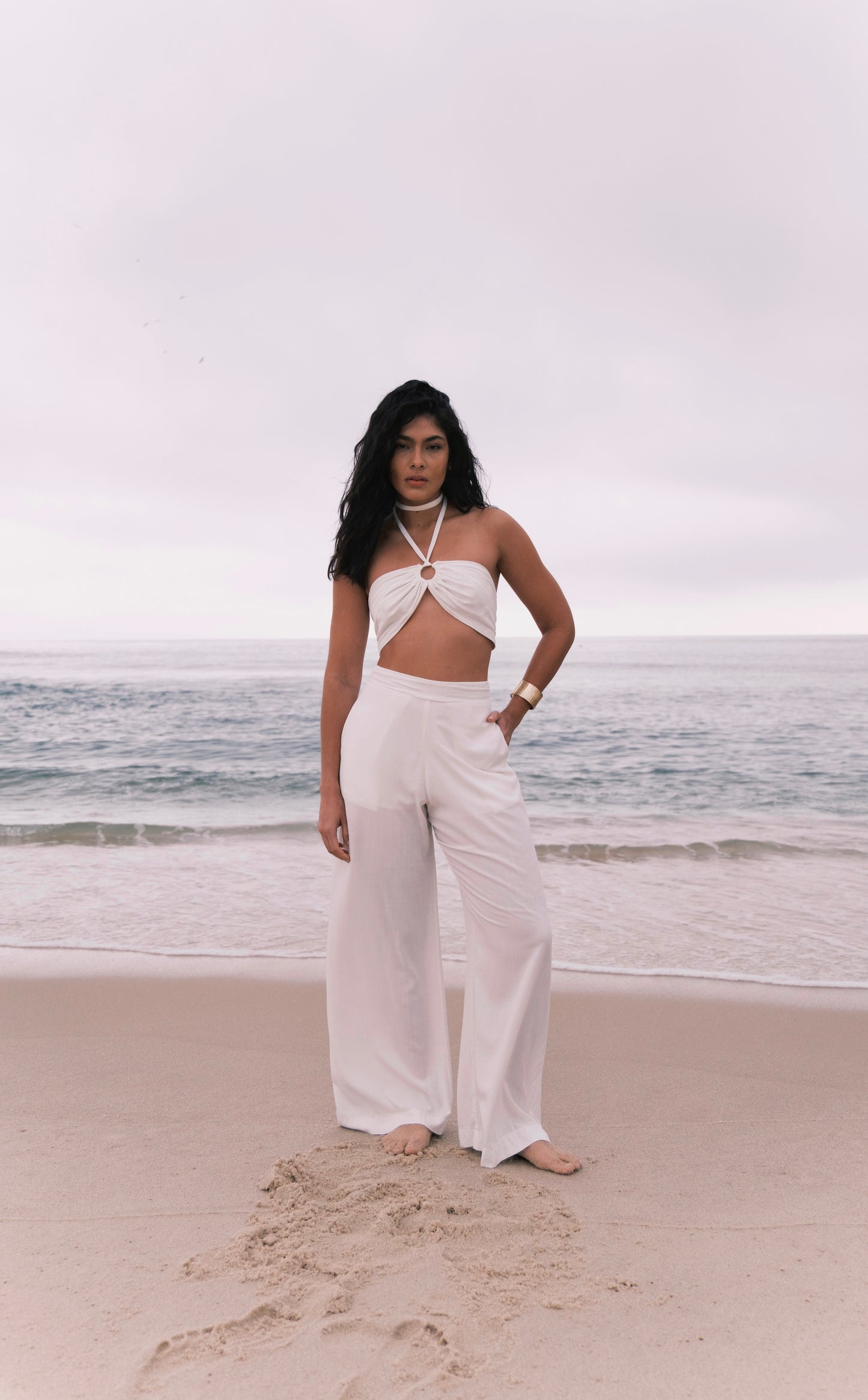 Pantalona Dunas Off-White