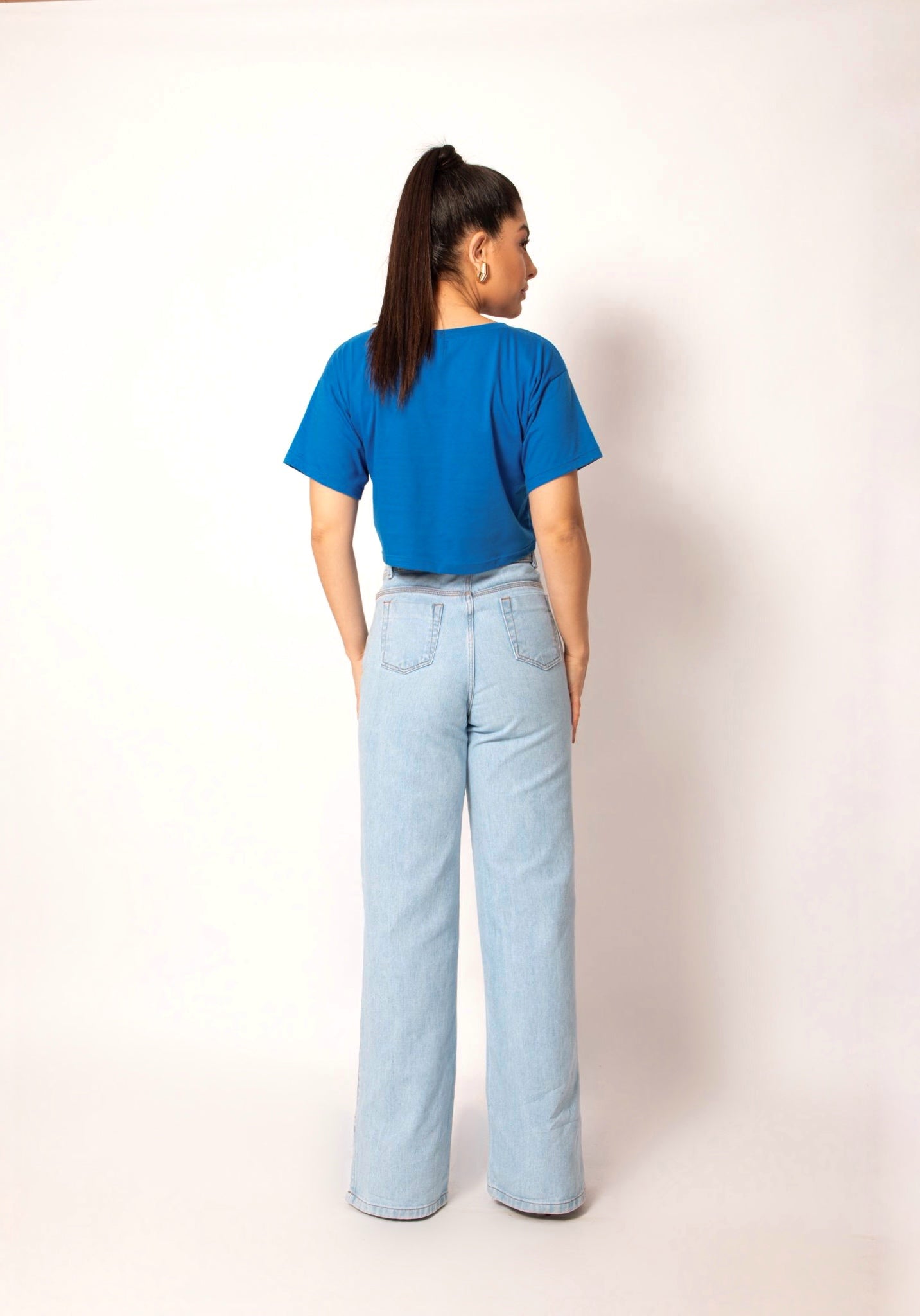 T-shirt Malu Cobalto