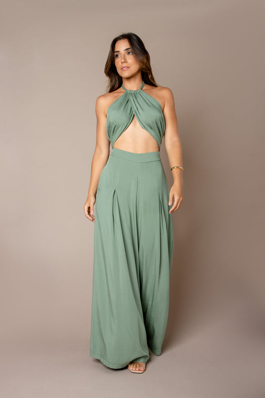 Pantalona Carolina Verde Sage