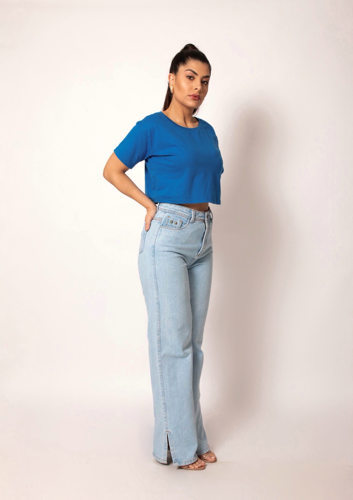 T-shirt Malu Cobalto