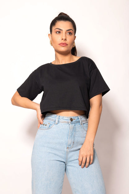 T-shirt Malu Preta